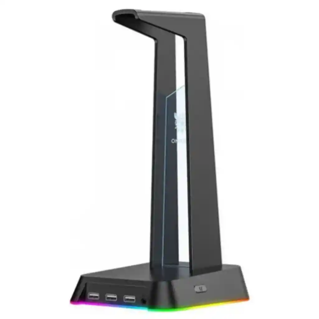 Soporte Onikuma St-2 Gamer Para Auriculares Rgb Negros