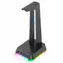 Soporte Onikuma St-2 Gamer Para Auriculares Rgb Negros