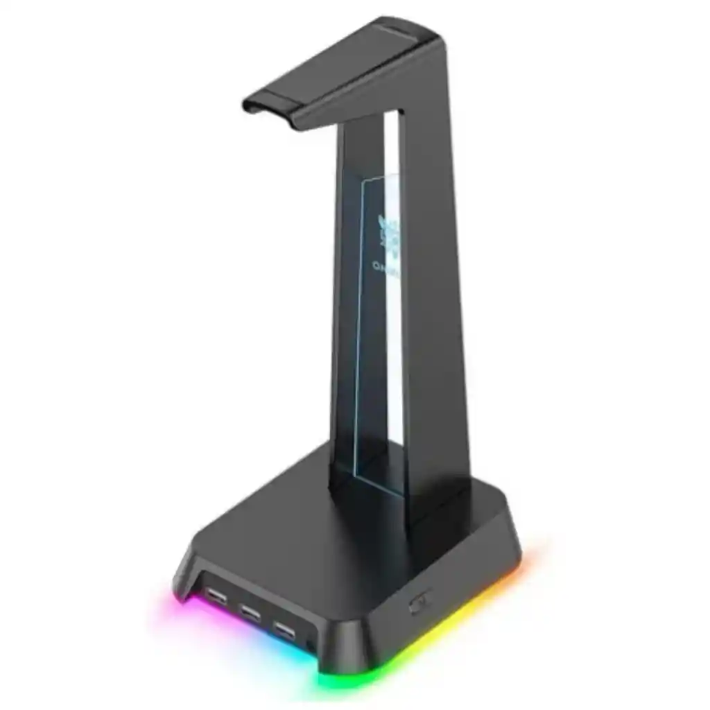 Soporte Onikuma St-2 Gamer Para Auriculares Rgb Negros