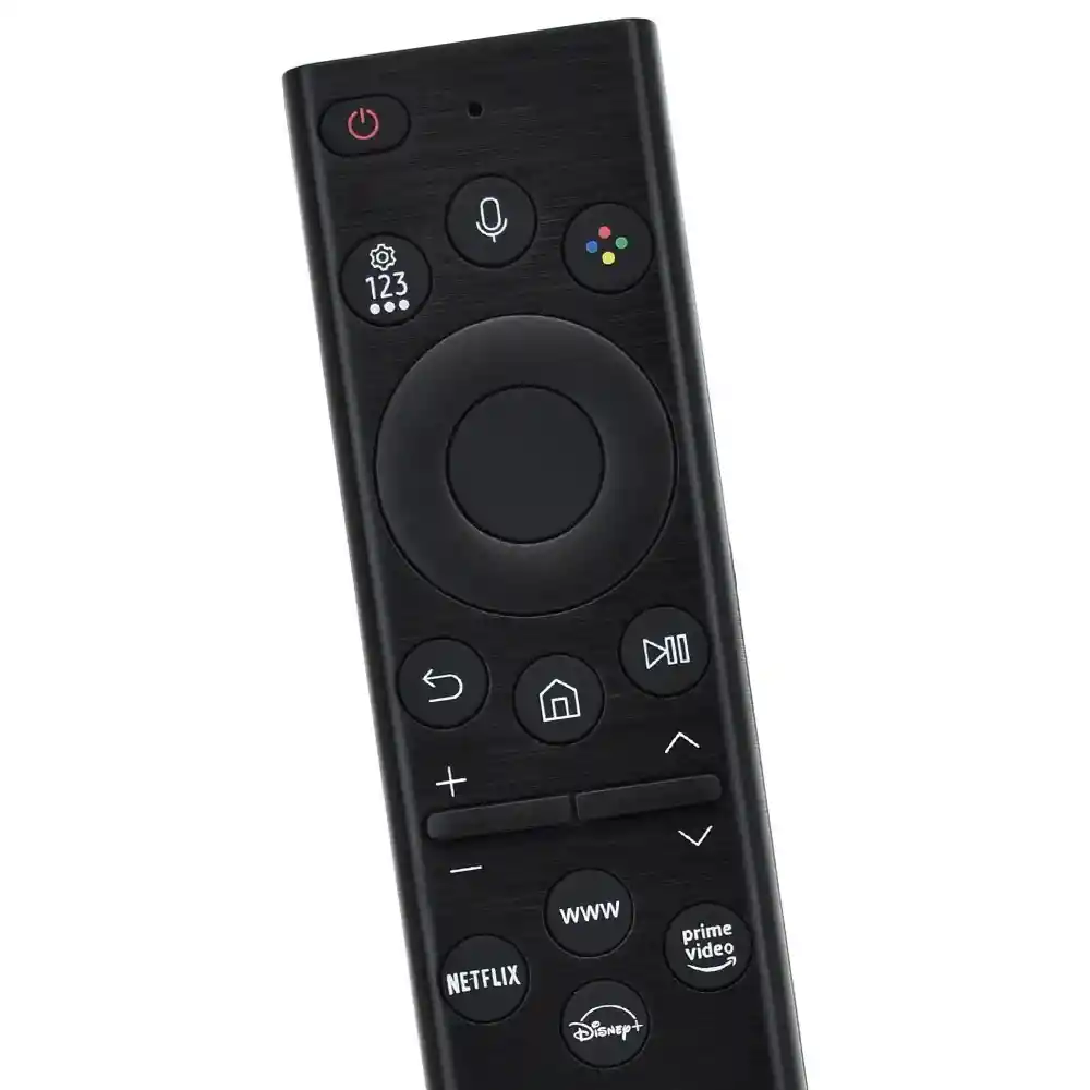 Control Para Tv Samsung Plano, Tecla Disney, Con Voz, Reemplaza Solar