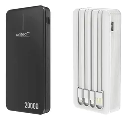 Power Bank Unitec 20.000 Mha Carga Rapida