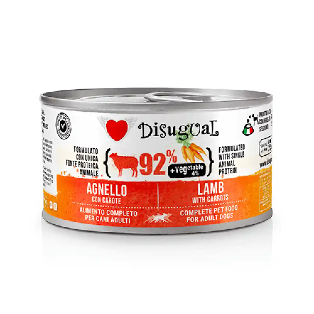 Disugual Alimento Húmedo Para Perro Cordero Y Pera 150 Gr