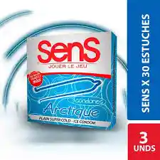 Preservativo Sens Arctique Super Frio *3 Unidades