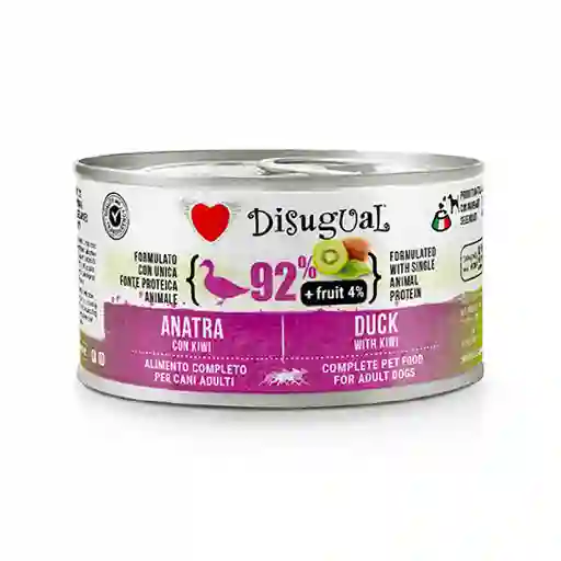 Disugual Alimento Húmedo Para Perro Pato Y Kiwi - 150 G
