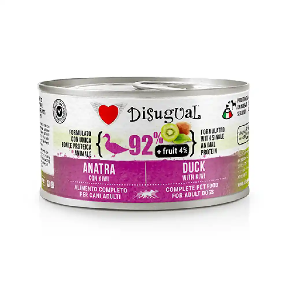 Disugual Alimento Húmedo Para Perro Pato Y Kiwi - 150 G