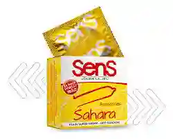 Preservativos Sens Sahara Hot Super Warm *3 Unid