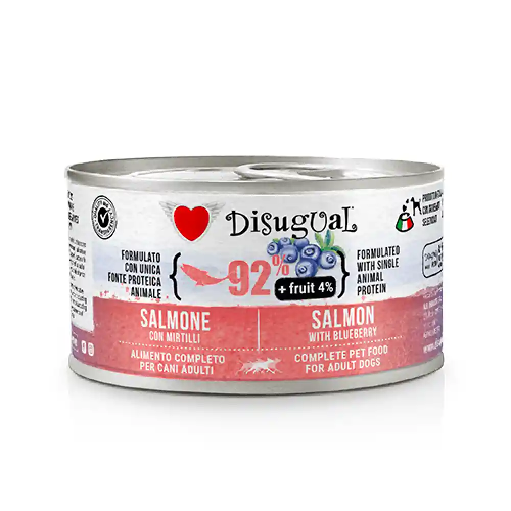 Disugual Alimento Húmedo Para Perro Salmón Y Arandanos - 150 G