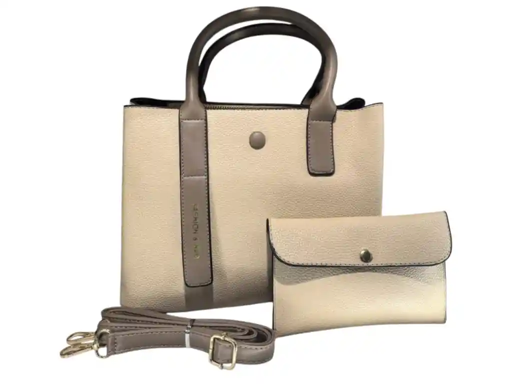 Combo Bolso Y Cosmetiquera