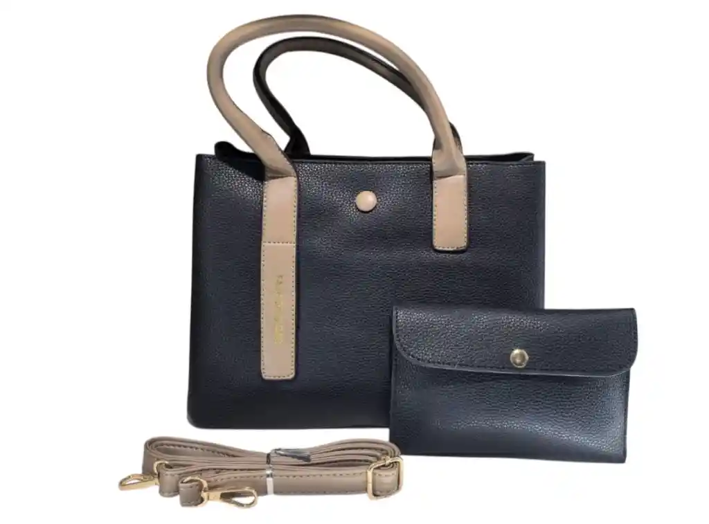 Combo Bolso Y Cosmetiquera