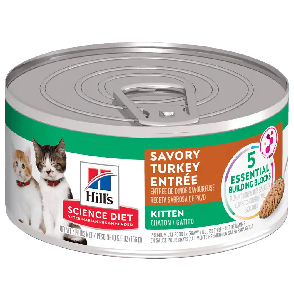 Hills Lata Alimento Húmedo Para Gatito Pavo - 5,5 Oz