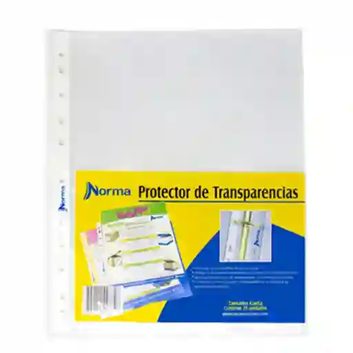 Protector Acetato Carta X 20 Und. Ref 500782 Norma