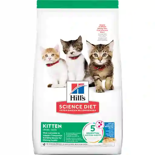 Hills Alimento Seco Para Gatito Pescado Del Mar Y Arroz - 3,5 Lb