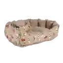 Guamba Combo Cama Pecky Beige Para Perro - S