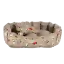 Guamba Combo Cama Pecky Beige Para Perro - S