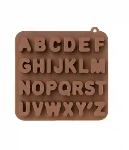 Molde Silicona Repostería De Abecedario