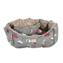 Guamba Combo Cama Pecky Gris Para Perro - S
