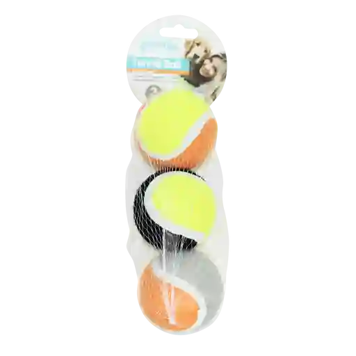 Pawise Pelota De Tenis Para Perro - 3 U