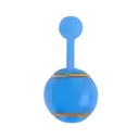 Afp Wow Play Pelota Cola Grande Para Perro - 2 U