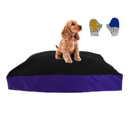 Colchon Lavable Mediano Mas Guante Morado