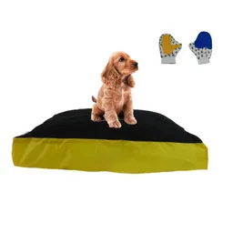 Colchon Lavable Mediano Mas Guante Amarillo