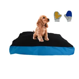 Colchon Lavable Mediano Mas Guante Celeste