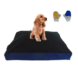 Colchon Lavable Mediano Mas Guante Azul Oscuro