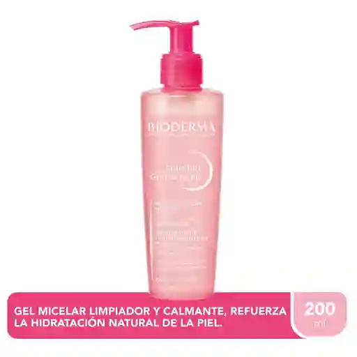 Bioderma Sensibio Gel Moussant Limpíador Para Piel Normal A Sensible 200ml