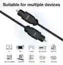 Cable Optico 3 Metros Para Tv + Consolas + Sonido - Nuevo