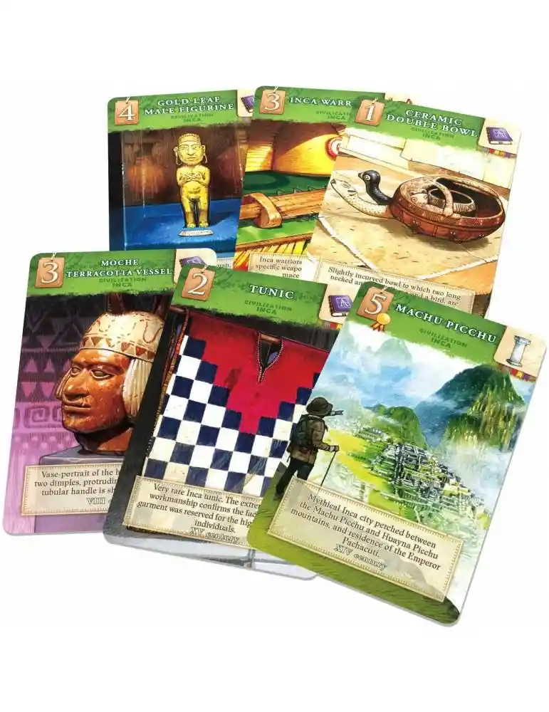 Juego De Mesa Museum Estrategia Histórica Para Adultos