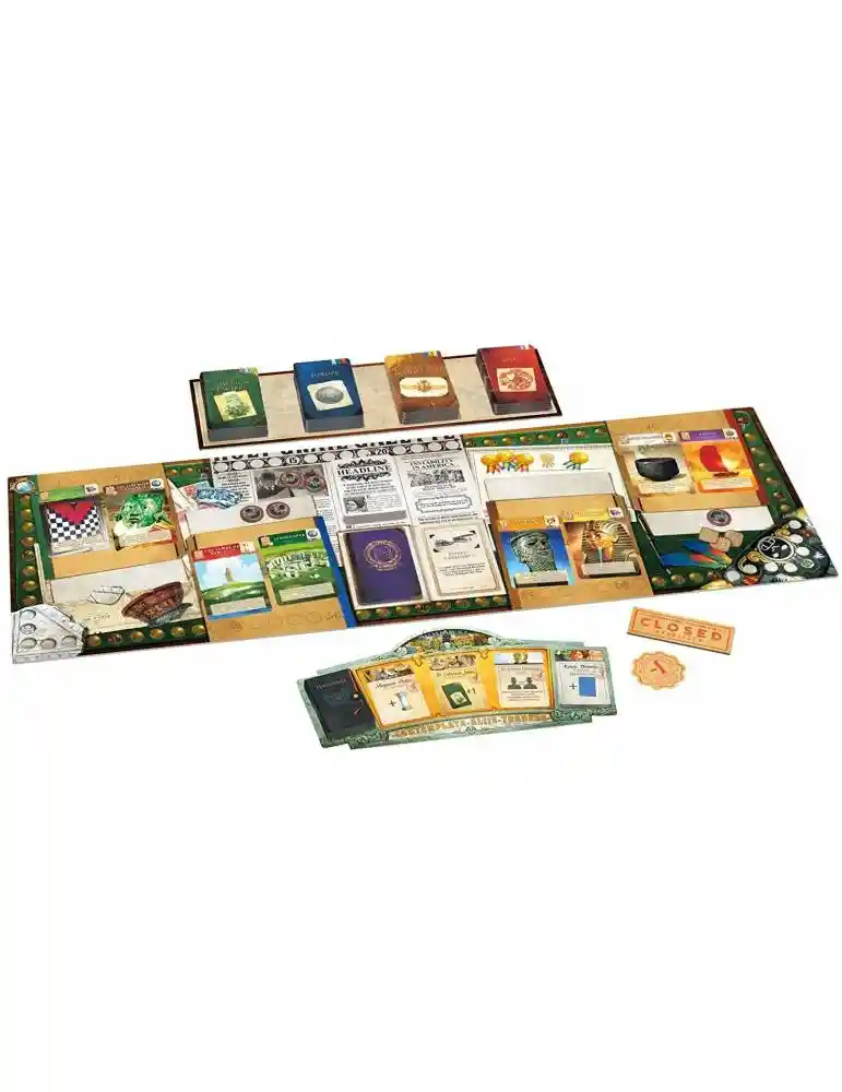 Juego De Mesa Museum Estrategia Histórica Para Adultos