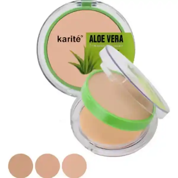 Polvos Compactos Aloe Vera