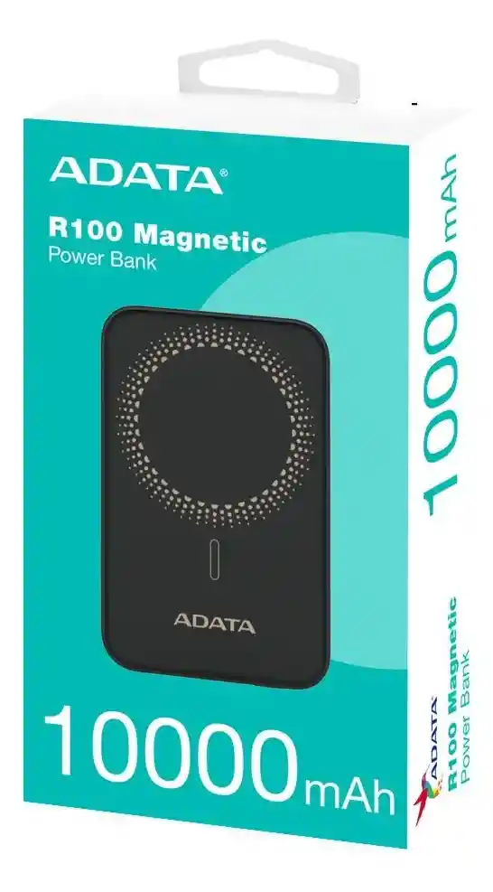 Power Bank 10000mah Adata R100 / Carga Inalámbrica Magnética