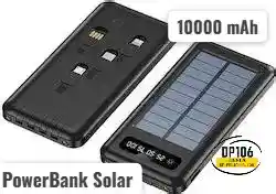 Power Bank Solar 10000 Mah Ym-519