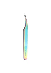 Pinza Concava Colores Tornasol Pestañas Pelo A Pelo