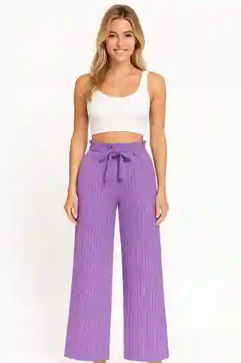 Pantalon Palazzo Bota Ancha