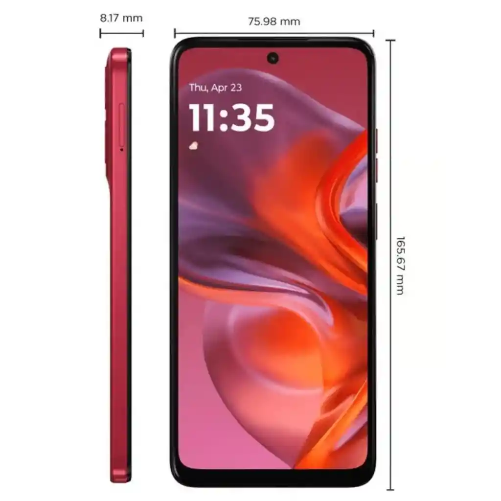 Celular Motorola Moto G05 4gb/128gb Rojo