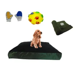 Colchon Lavable Mediano Mas Cobija Mediana Mas Juguete Mas Guante Verde