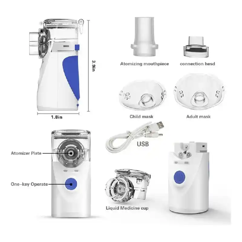Nebulizador Portatil Inhalador Usb
