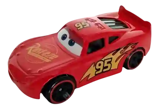 Carro Rayo Mcqueen Cars Metalico 20cm Articulado Colección