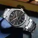 Reloj Análogo Curren Original Kred8303 Para Hombre Acero Color Plateado