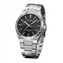 Reloj Análogo Curren Original Kred8303 Para Hombre Acero Color Plateado