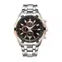 Reloj Análogo Curren Original Kre02192001 Hombre Acero Color Plateado-oro Rosa