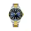 Reloj Análogo Curren Original Kred17192118 Para Hombre Acero Color Plata Y Dorado