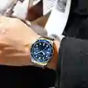Reloj Análogo Curren Original Kred17192118 Para Hombre Acero Color Plata Y Dorado