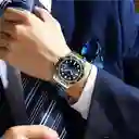 Reloj Análogo Curren Original Kred17192118 Para Hombre Acero Color Plata Y Dorado