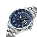 Reloj Análogo Curren Original Kred011903 Para Hombre Acero Color Plateado