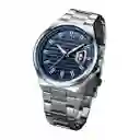 Reloj Análogo Curren Original Kred011903 Para Hombre Acero Color Plateado