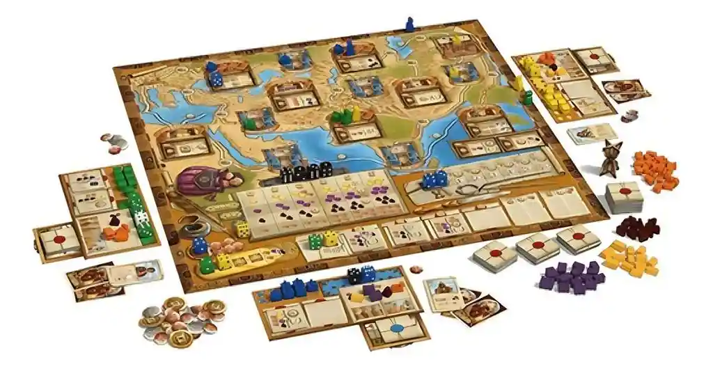 Juego De Mesa Estratégico Los Viajes De Marco Polo Adultos