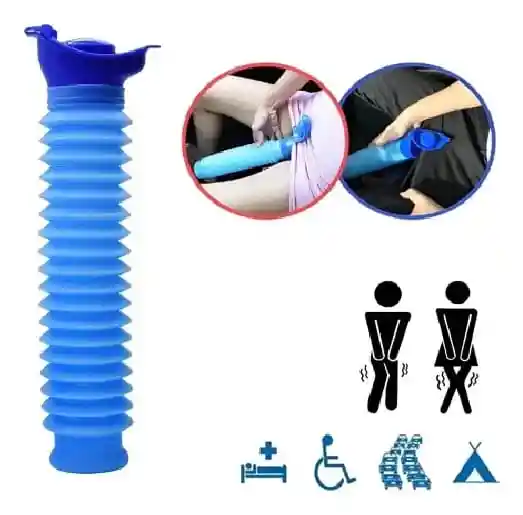 Orinal Personal Plegable Portátil Viajes Hombres Y Mujeres