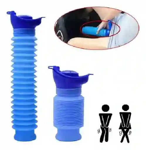 Orinal Personal Plegable Portátil Viajes Hombres Y Mujeres